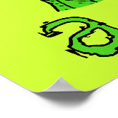 Geef Peer een kans om Vrede te drukken Poster Humo (Hoek)