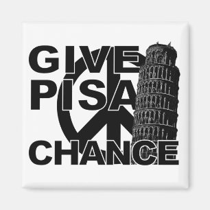 Geef Pisa Chance magnet
