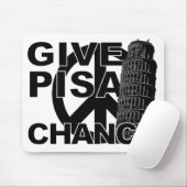 Geef Pisa Chance mousepad Muismat (Met muis)