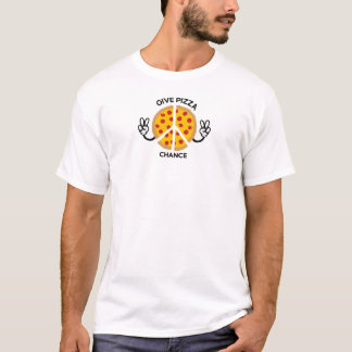 Geef Pizza Een Kans T-shirt