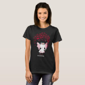Geef sepsis Awareness Cute Elephant nooit op T-shirt (Voorkant volledig)