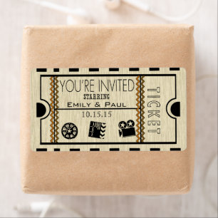 Geef sparen de Datum RickRack Trim toe Etiket