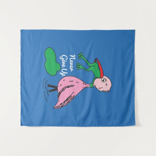 Geef tapijt nooit op wandkleed (Voorkant (horizontaal))