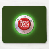 Geef technische ondersteuning! muismat (Voorkant)