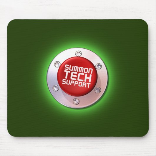 Geef technische ondersteuning! muismat (Voorkant)