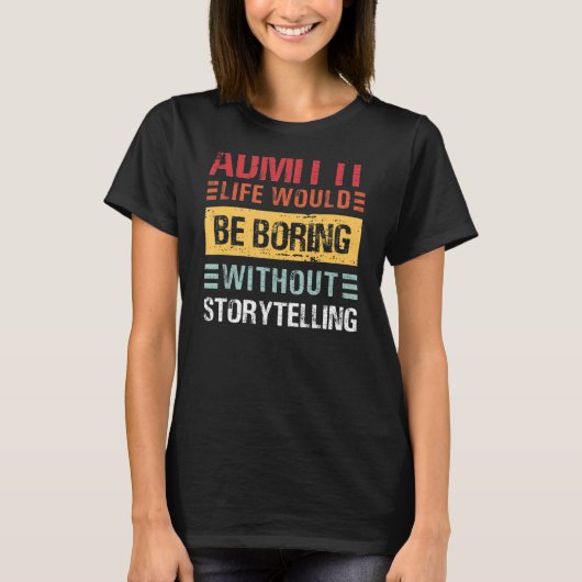 Geef toe dat het leven bekoeld is zonder dat het v t-shirt (Voorkant)
