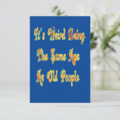 Geef toe dat het leven zou verdienen zonder mij Vi Bedankkaart (Staand voorkant)