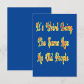 Geef toe dat het leven zou verdienen zonder mij Vi Bedankkaart (Voorkant / Achterkant)