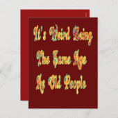 Geef toe dat het leven zou verdienen zonder mij Vi Feestdagenkaart (Voorkant / Achterkant)