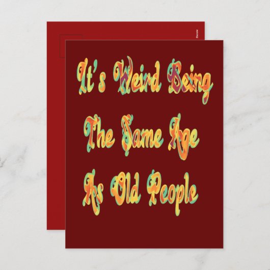 Geef toe dat het leven zou verdienen zonder mij Vi Feestdagenkaart (Voorkant / Achterkant)