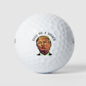 Geef Trump een klap Golfballen (Voorkant)