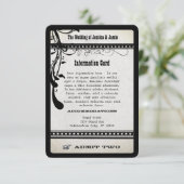 Geef twee  Echte de Informatie van de Schoetsreken Informatiekaartje (Staand voorkant)