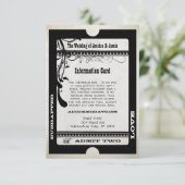 Geef twee  Echte de Informatie van de Schoetsreken Informatiekaartje (Staand voorkant)