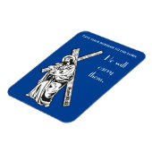 Geef uw buren aan de Lord Bible Verse Magneet (Linkerzijde)