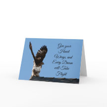 Geef uw Hart Wings Red-Tailed Hawk Foto