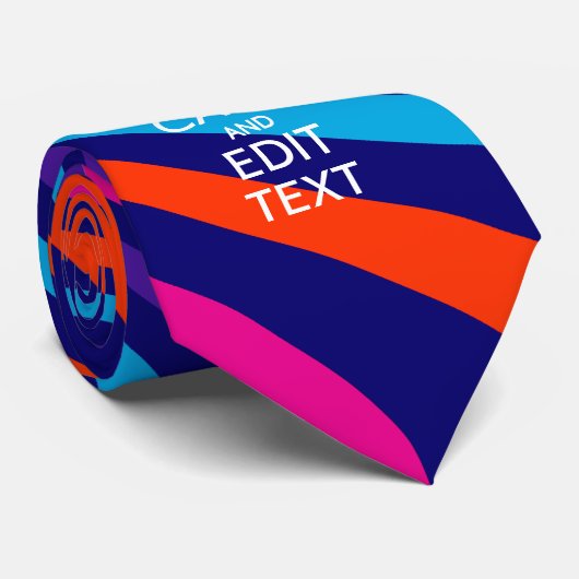 Geef uw 'Keep Calm'-scherm een persoonlijk tintje Stropdas (Opgerold)