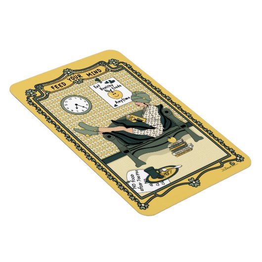 Geef uw Mind aan_C_4x6 koelkast Magnet Magneet (Rechterzijde)