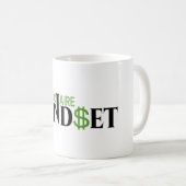 Geef uw succes kracht met Millionaire Mindset Cup Koffiemok (Voorkant rechts)