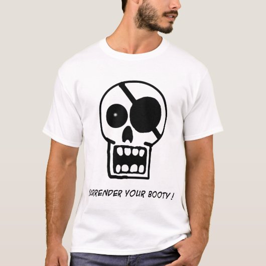 Geef uw T-shirt van Booty over (Voorkant)