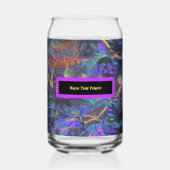 Geef uw vergif een naam blikvorm glas (Achterkant)