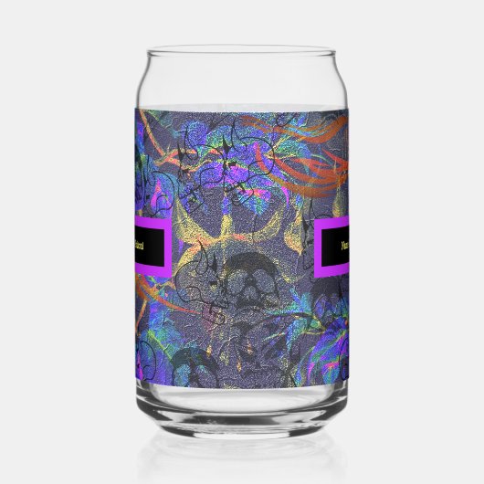 Geef uw vergif een naam blikvorm glas (Links)