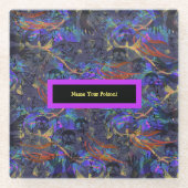 Geef uw vergif een naam glazen onderzetter (Voorkant)