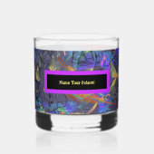 Geef uw vergif een naam whisky glas (Voorkant)