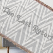 Geef uw winkelnaam een persoonlijk tintje op Grey Deken