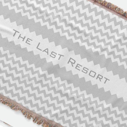 Geef uw winkelnaam een persoonlijk tintje op Grey  Deken