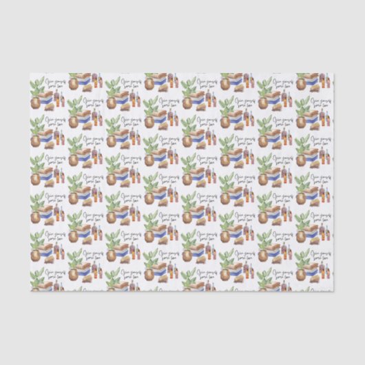 Geef uzelf een stukje Love Tissue Paper Tissuepapier (Voorkant)