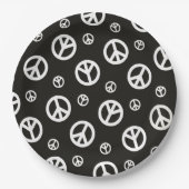 Geef Vrede een kans 1 Papieren Bordje (Voorkant)