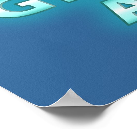 Geef Vrede een kans Poster (Hoek)