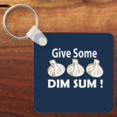 Geef wat Dim Sum Sleutelhanger (Voorkant)