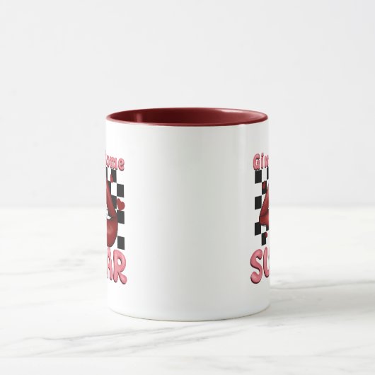 Geef wat suiker mok (Midden)