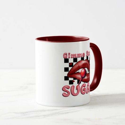 Geef wat suiker mok (Voorkant rechts)