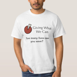 Geef wat we kunnen - 1 t-shirt