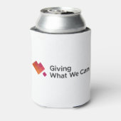 Geef wat we kunnen Logo breed Blikjeskoeler (Blikje Achterkant)