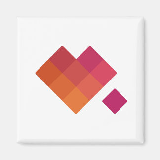 Geef wat we kunnen logomark magneet