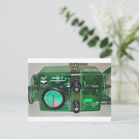 GEEF ZE DE BIRD - VENTILATOR BRIEFKAART (Staand voorkant)