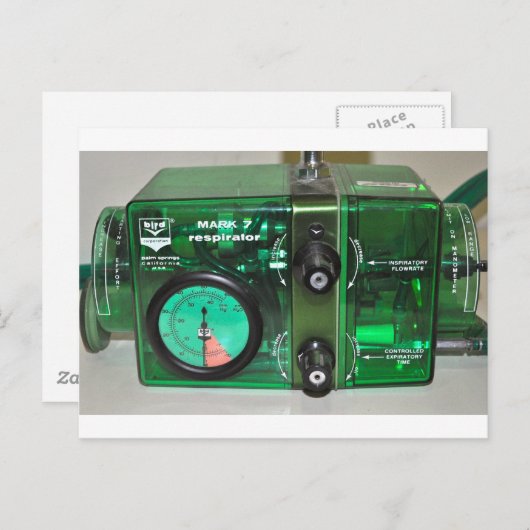 GEEF ZE DE BIRD - VENTILATOR BRIEFKAART (Voorkant / Achterkant)