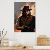 Geef ze de hel poster (Keuken)