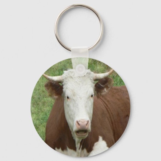 Geef ze de vogel voor Thanksgiving Sleutelhanger (Voorkant)