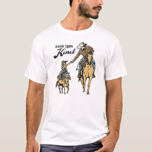 Geef ze een soort cowboy t-shirt