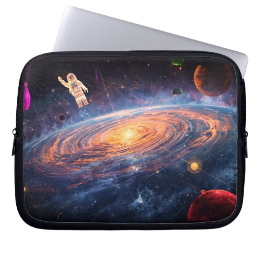 Geef ze een Space Man op hun eigen elektronica tas (Voorkant)