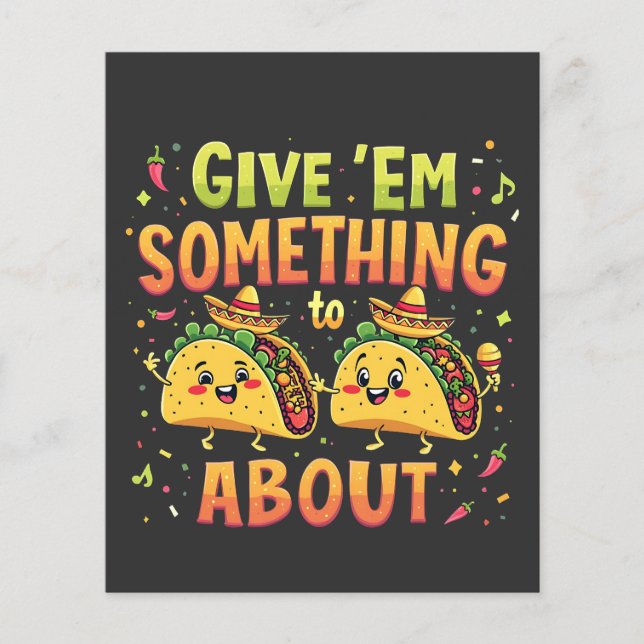 Geef ze iets aan Taco over Cinco de Mayo (Voorkant)