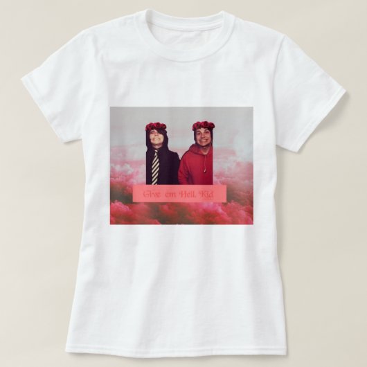 Geef ze Kind Frerard Womens T-shirt (Design voorkant)