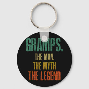 GEEFT HET MAN DE MYTH DE LEGEND Vaderdag Sleutelhanger