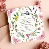  geeft hij me vlinders Vrijgezellenfeest Kaart