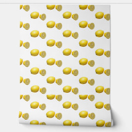 Geeft je citroenen behang