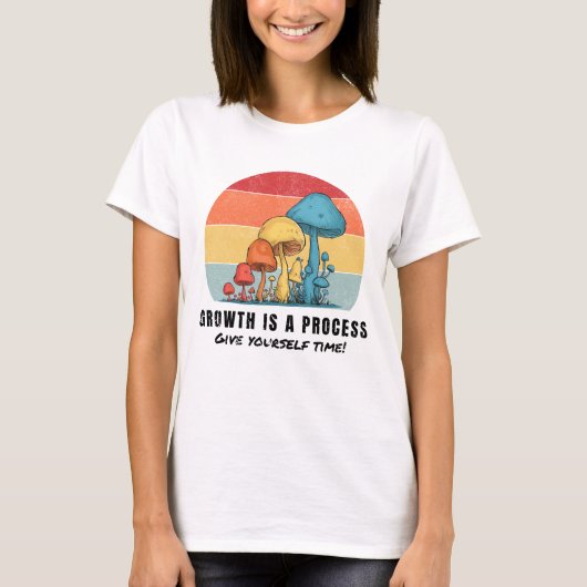 Geeft jezelf de tijd t-shirt (Voorkant)